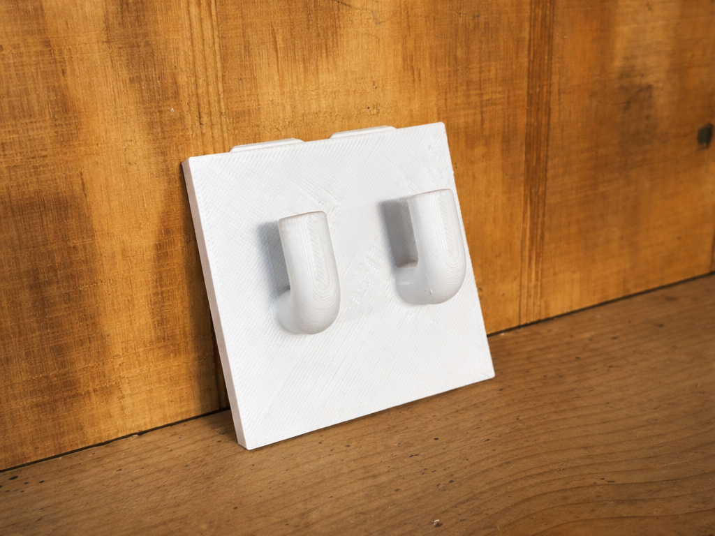 WORBY Wall organizer double hook