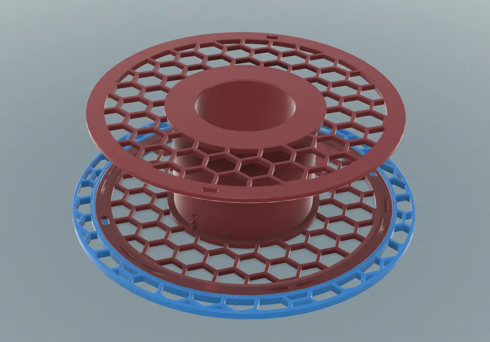 Mini spool for Bambu refill + AMS Adapter - Free 3D Print Model ...