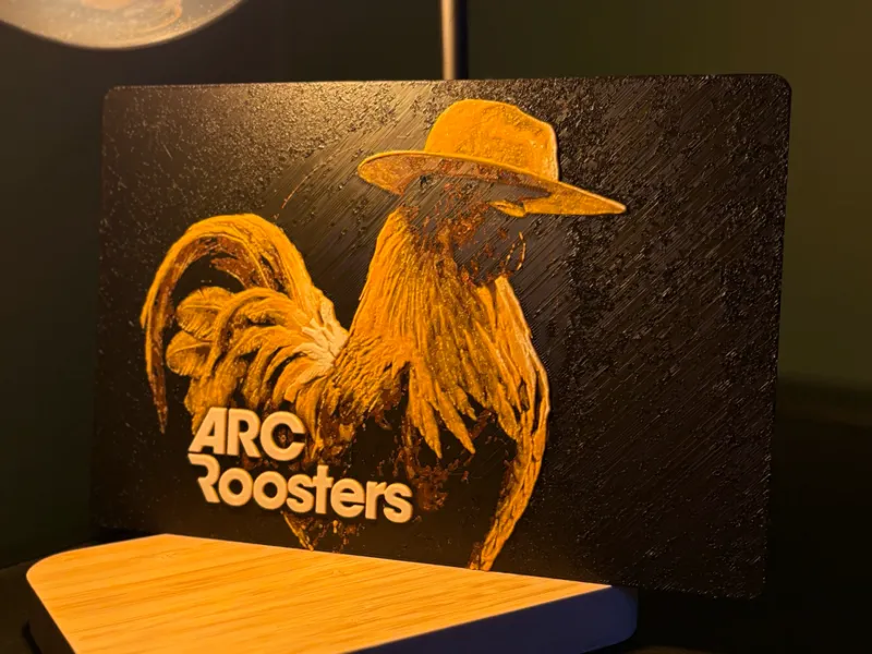 Arc Raiders "Arc Roosters" Sign