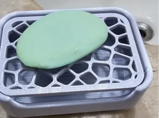 Soap drain rack