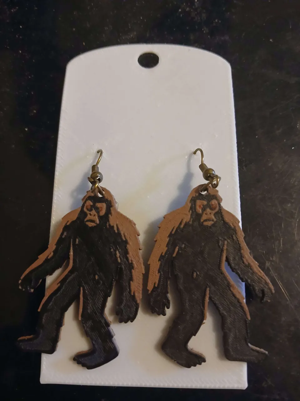 Bigfoot Earrings view 2