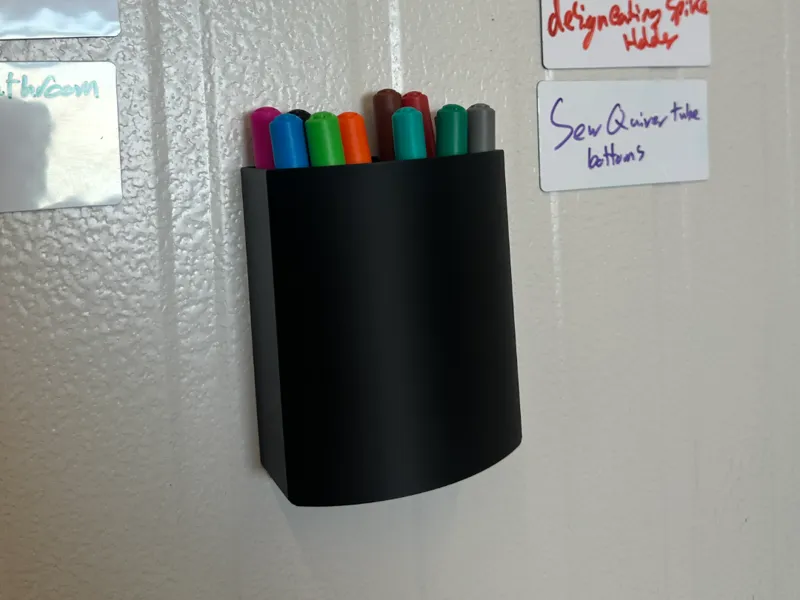 Magnetic Dry Erase Pen Holder