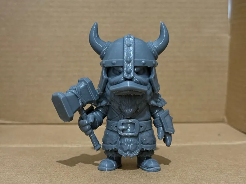 Duck Northman – Viking-Style Miniature