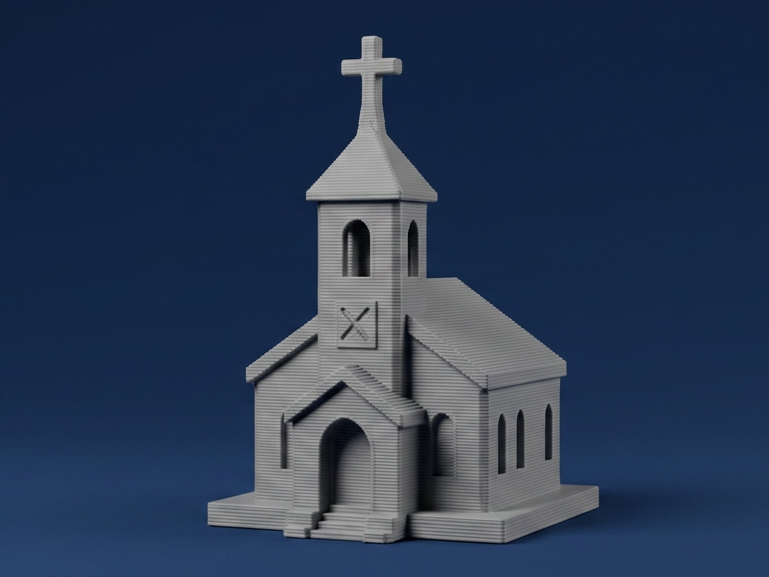 Mini Church – Decorative Model