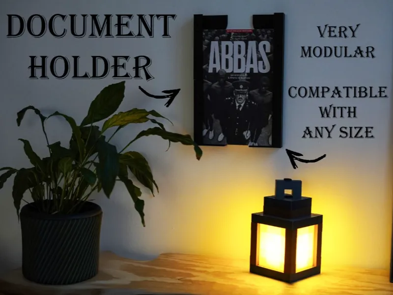 Smart document holder for Desk, table, wall ...