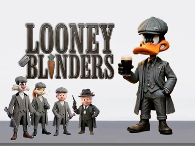 Duffy Duck Shelby (V2) - Looney Blinders 