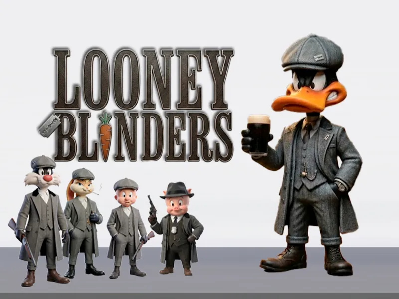 Duffy Duck Shelby (V2) - Looney Blinders 