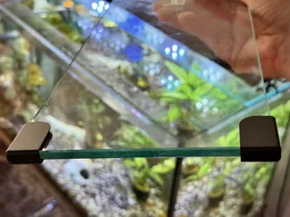 Aquarium Glass Lid Corner Protectors (6mm Clip-On)