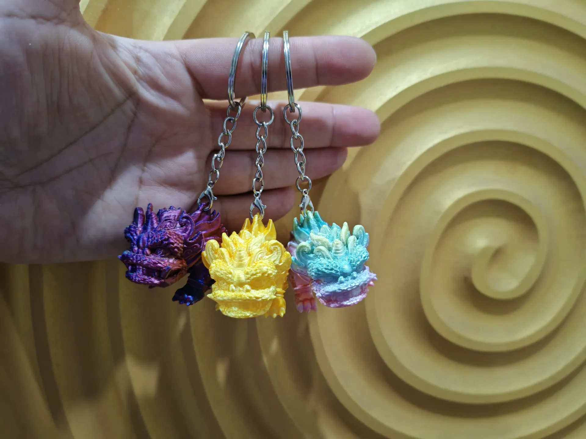Lion Dance Keychain, Full Plate with 19 Keychain, the Ultimate ...