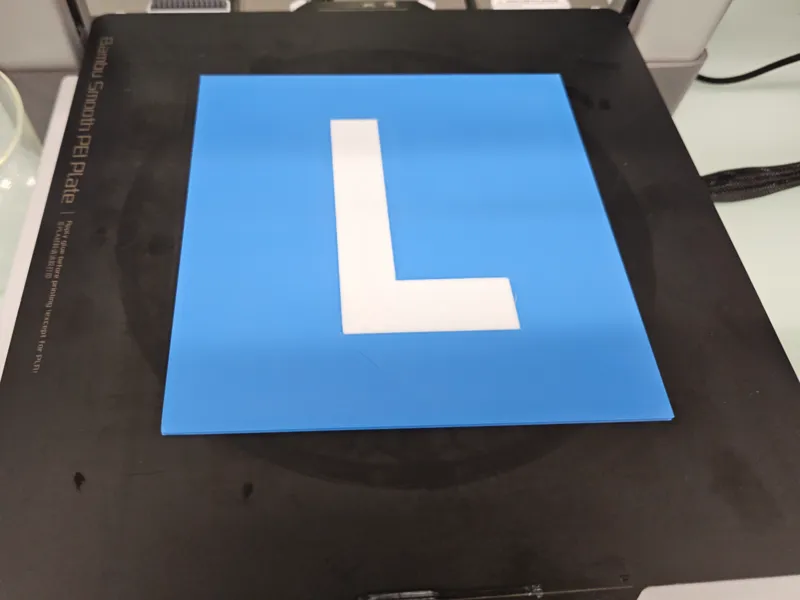 Lernfahrschild (L-Schild)