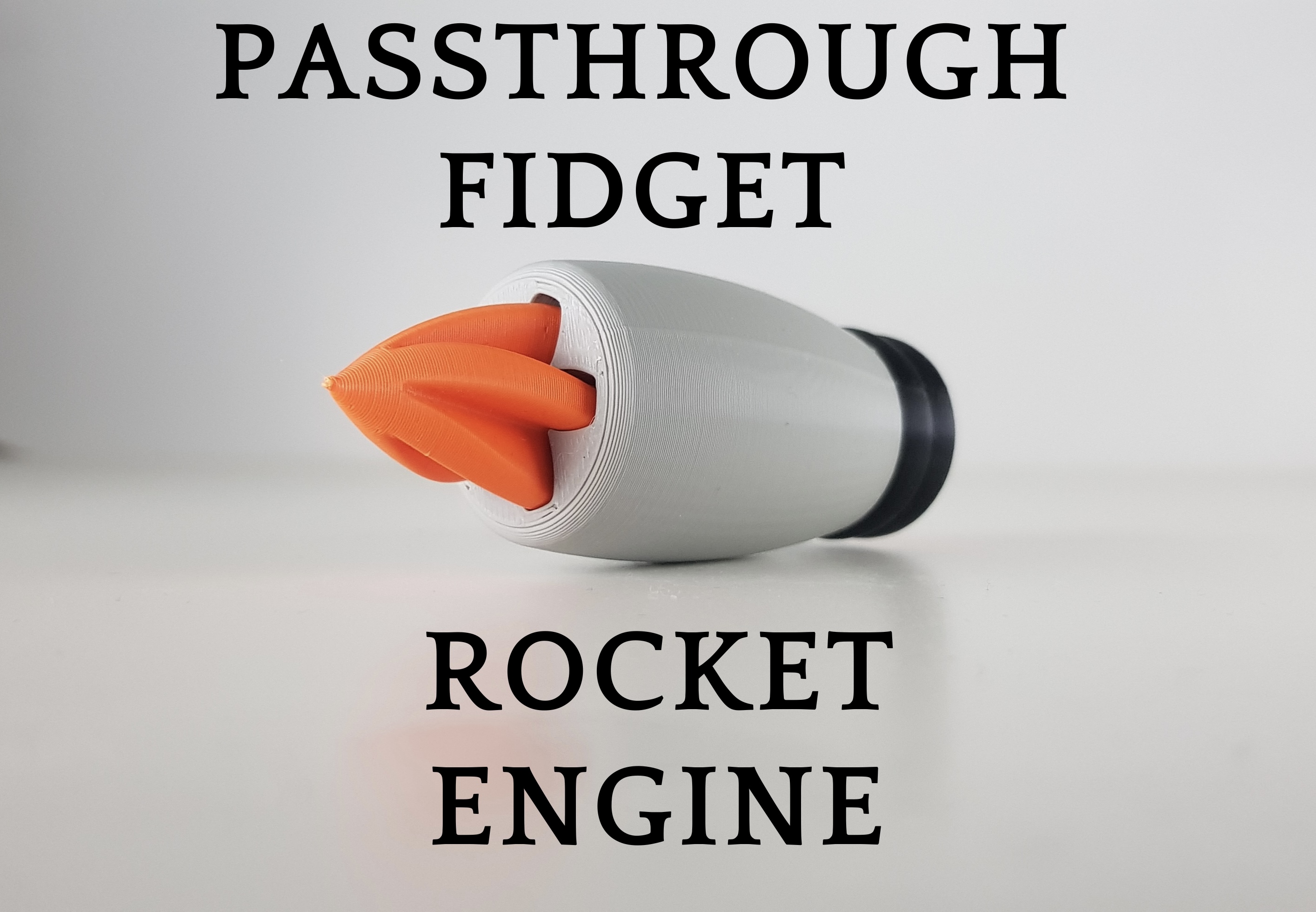 Miniatura 4 do modelo 3D Spiral Rocket Engine Fidget