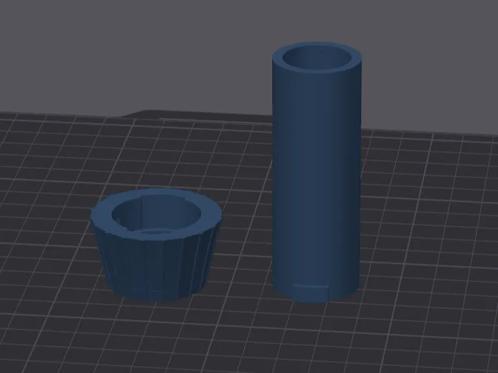 Model Rocket D Engine Mount v3