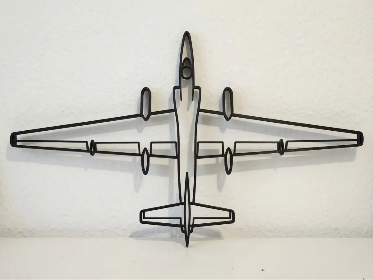 Décoration murale avion U-2 Dragon Lady