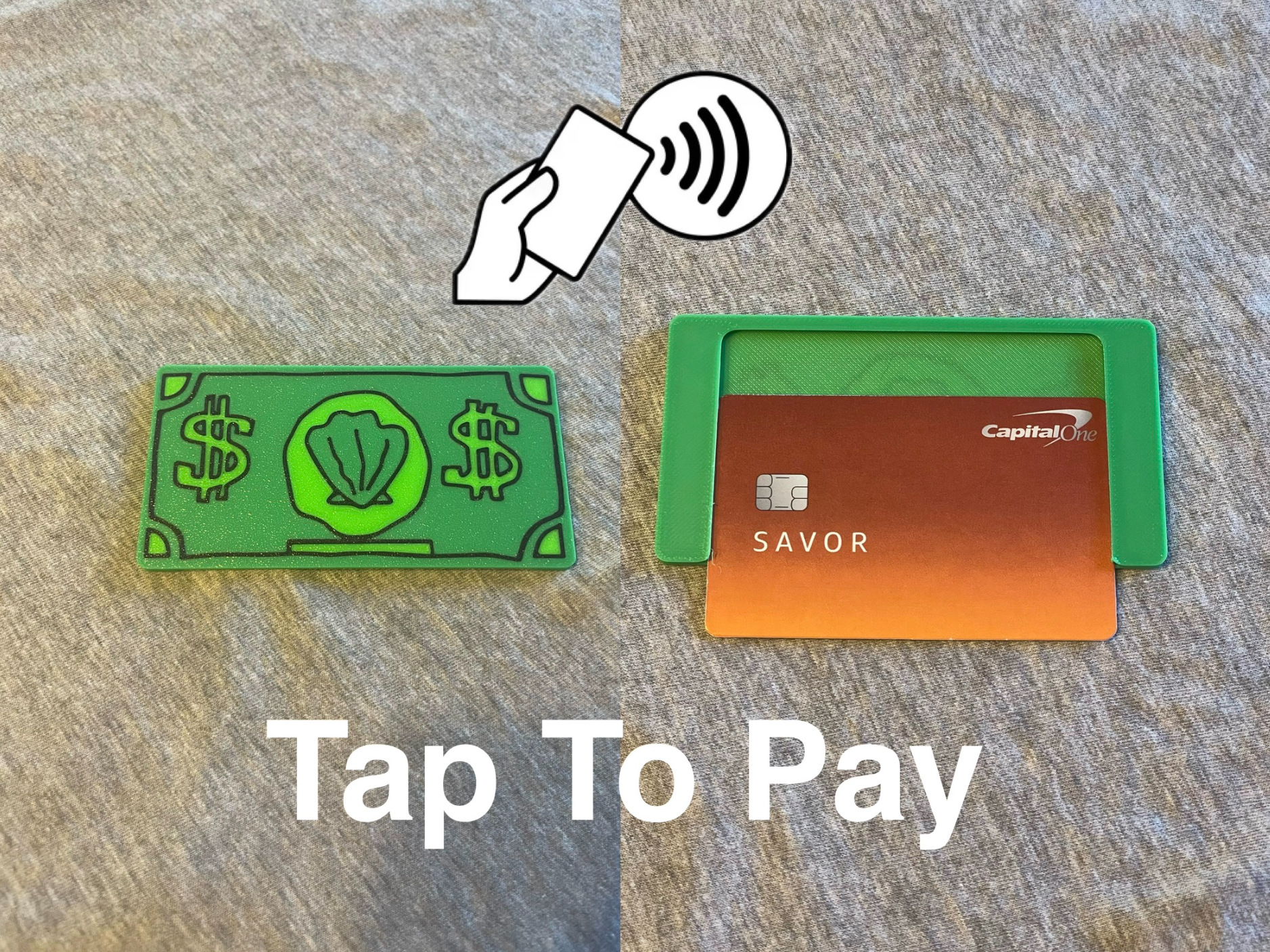 SpongeBob Shell Dollar Tap To Pay Card Sleeve - 1
