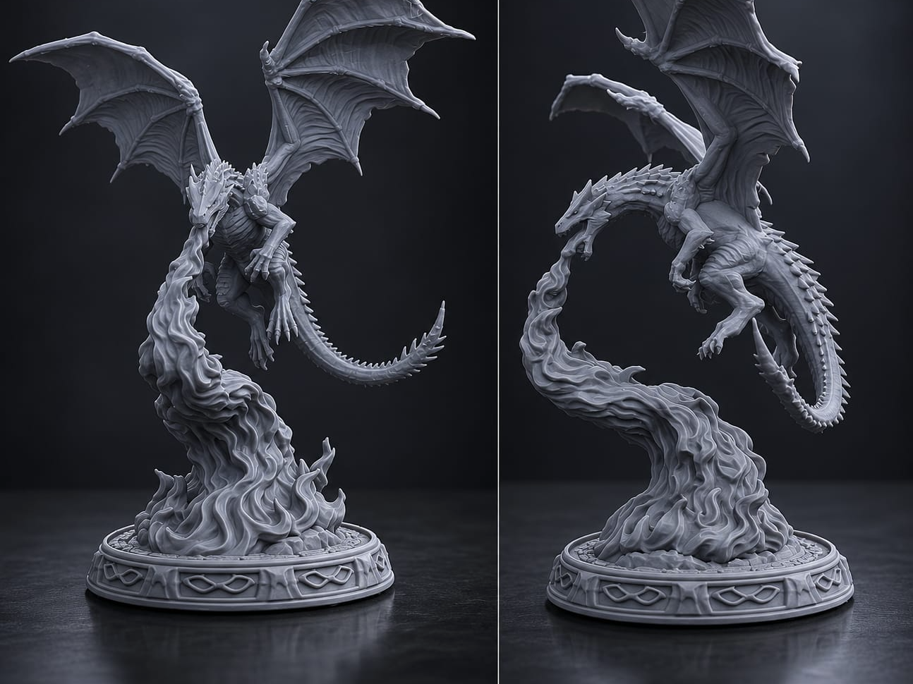 Fire Breathing Dragon - Levitation