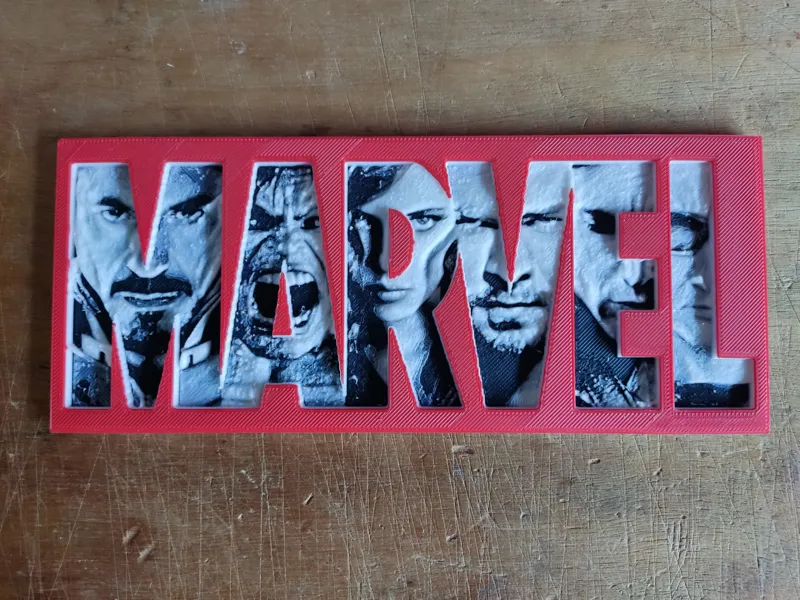 Marvel Logo Multicolor