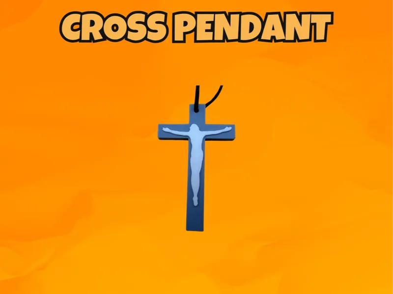 Jesus Cross Pendant