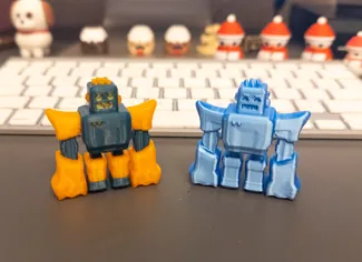 Golem Mecha Mini Figure Toy