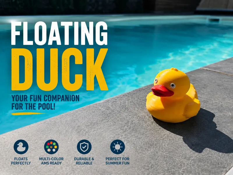 Floating Duck Pooltoy