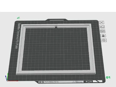Frame For Hueforge 200x200 mm 