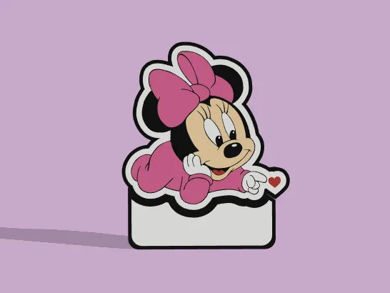 Luminária Minnie Baby