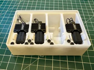 Bambu Gridfinity Hot End Holder 4x4x5U
