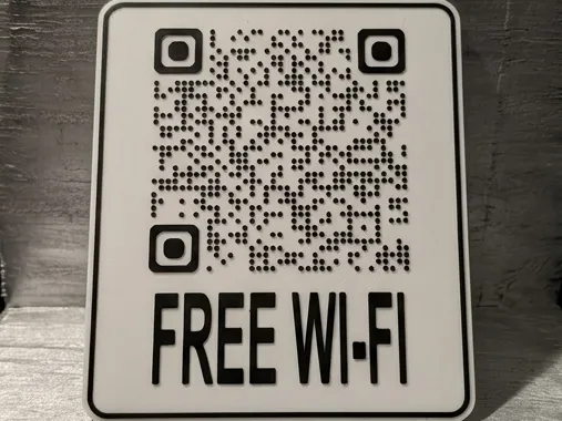 Working Prank QR Code Sign