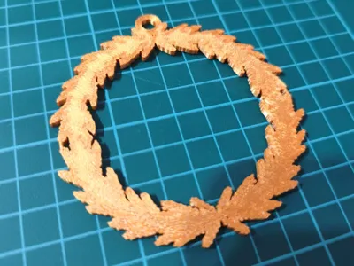Wreath ornament