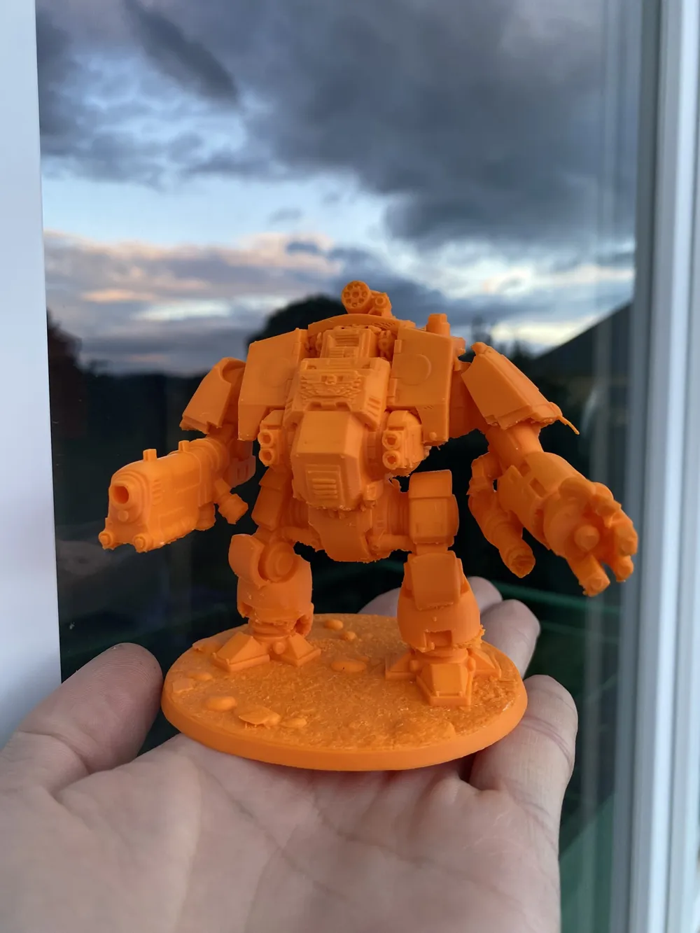 40k Primaris Redemptor Dreadnought - Free 3D Print Model - MakerWorld