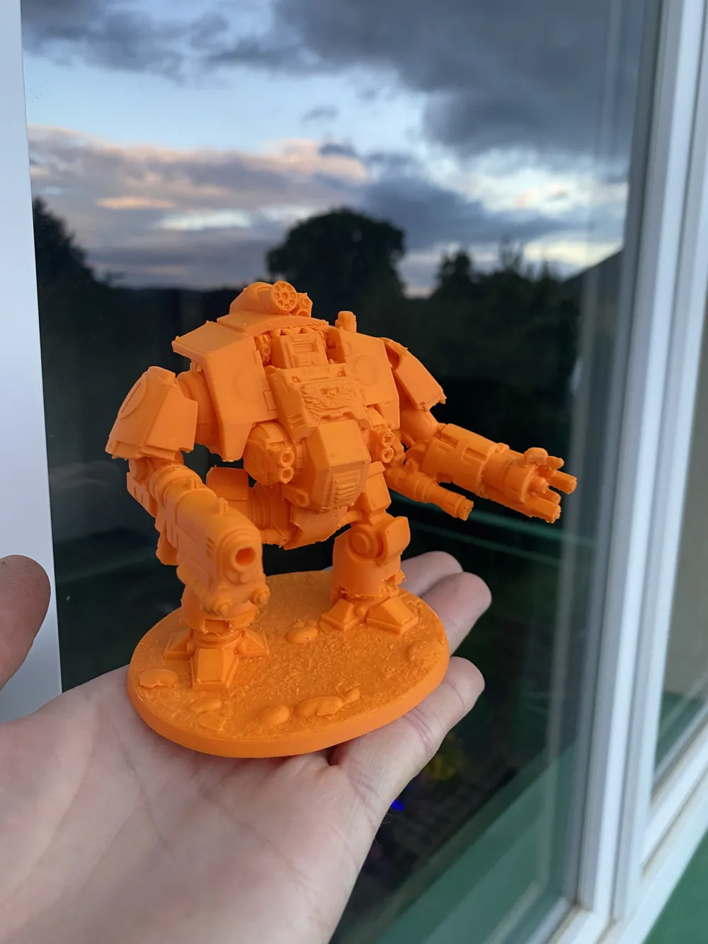 40k Primaris Redemptor Dreadnought - Free 3D Print Model - MakerWorld