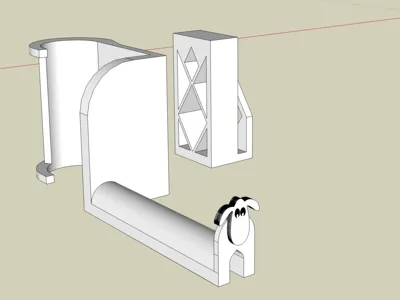 heated towel rail roll holder