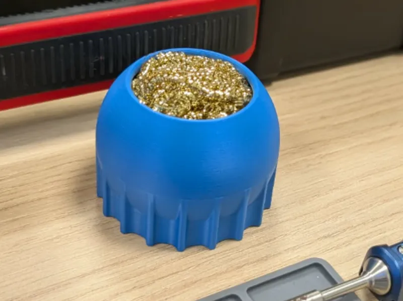 Brass wool holder