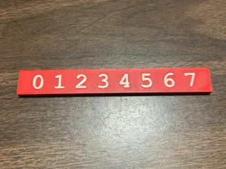 Beyblade X Stadium Side Score Counter with 0