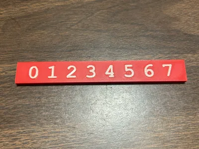 Beyblade X Stadium Side Score Counter with 0