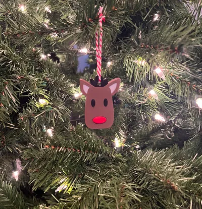 Cute Reindeer Ornament