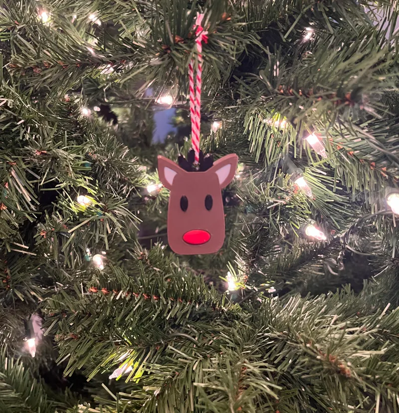 Cute Reindeer Ornament