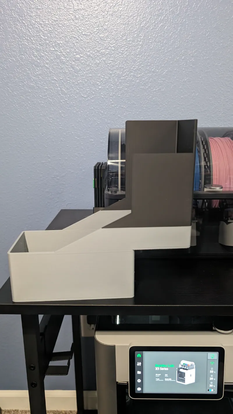 X1C Poop basket for raised printer