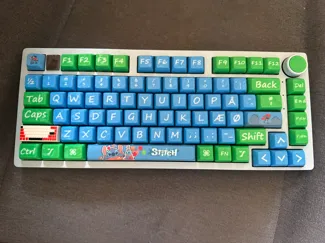 Danish ANSI XDA 75% Keycap set