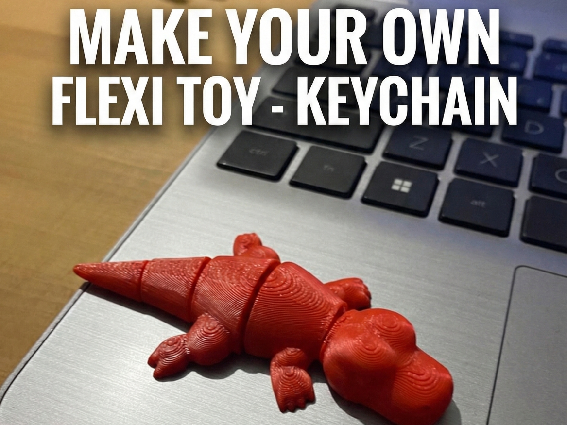 Flexi Cutter (Make Your Own Flexi Toy-Keychain)