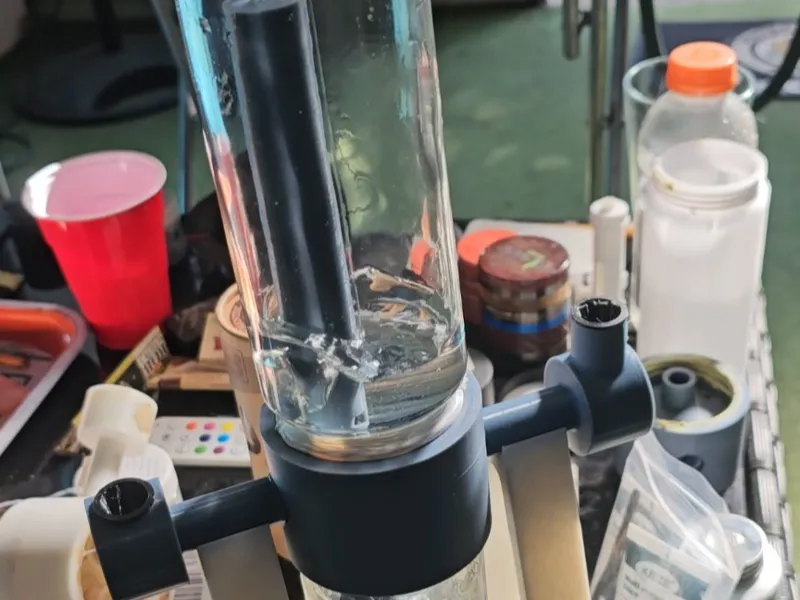 Custom Straight Pipe for Gravity Bubbler Bong