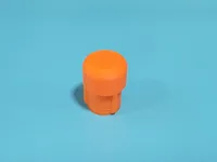 PLA or PETG Knob, 0.2mm layer, 2 walls, 15% infill
