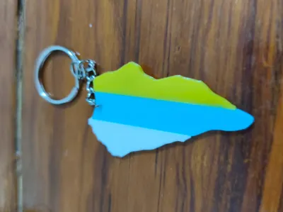 La Palma Island Keychain