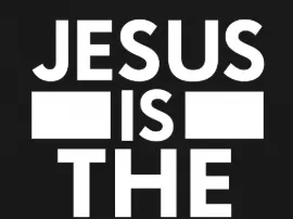 Jesus Is The Way Lightbox