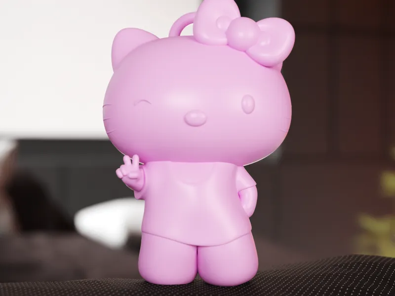 Hello Kitty in a T-Shirt