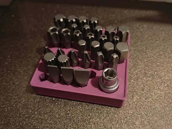 Range-embouts pour visseuse 8 mm / 5-16 pouce