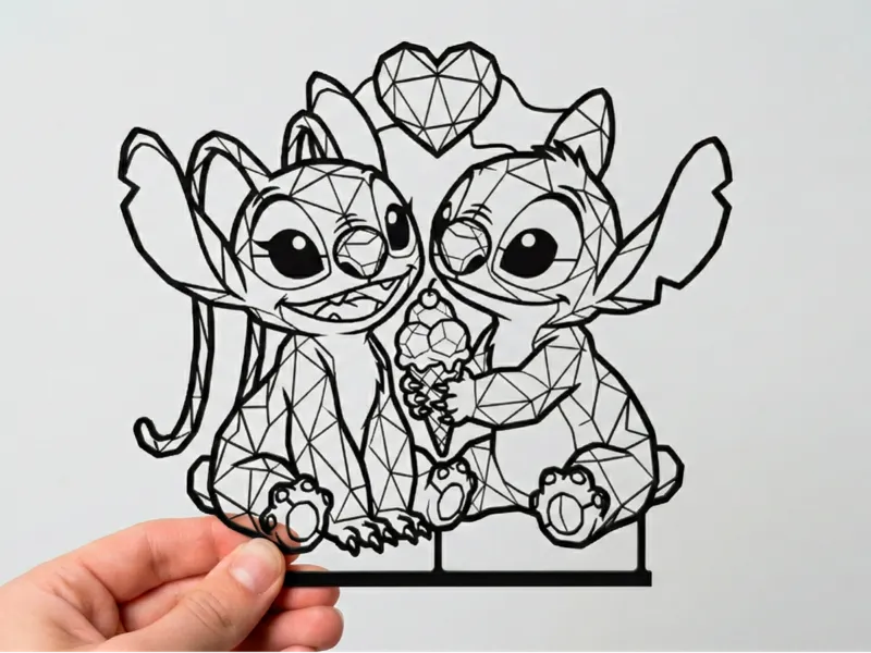 Stitch & Angel V.2 – Ice Cream Crush