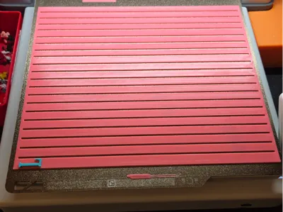 Vertical line stencil 