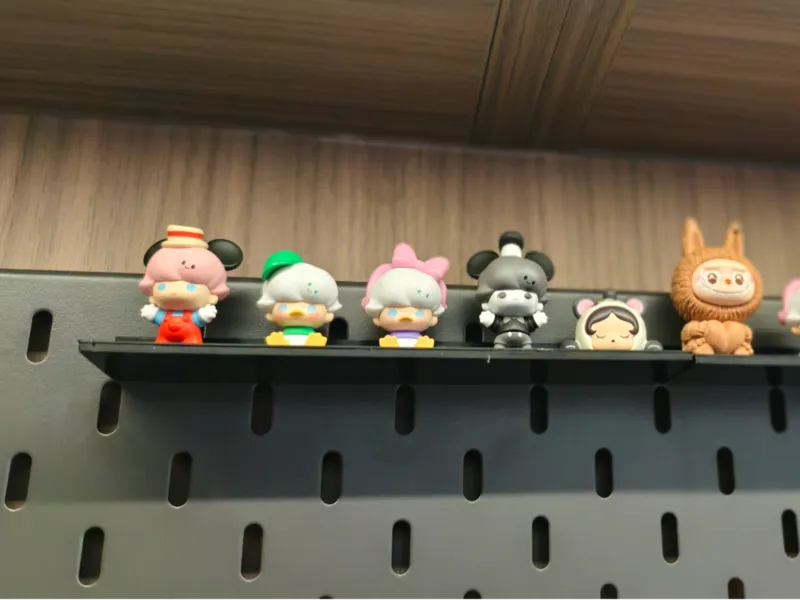 Narrow Tray for Minifigures For Skadis|宜家洞洞板迷你手办托盘