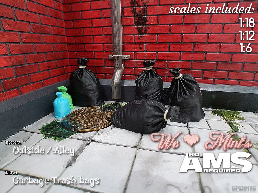 WLM - Garbage Litter Trash Bags