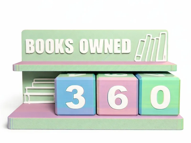 Book counter/ reading tracker